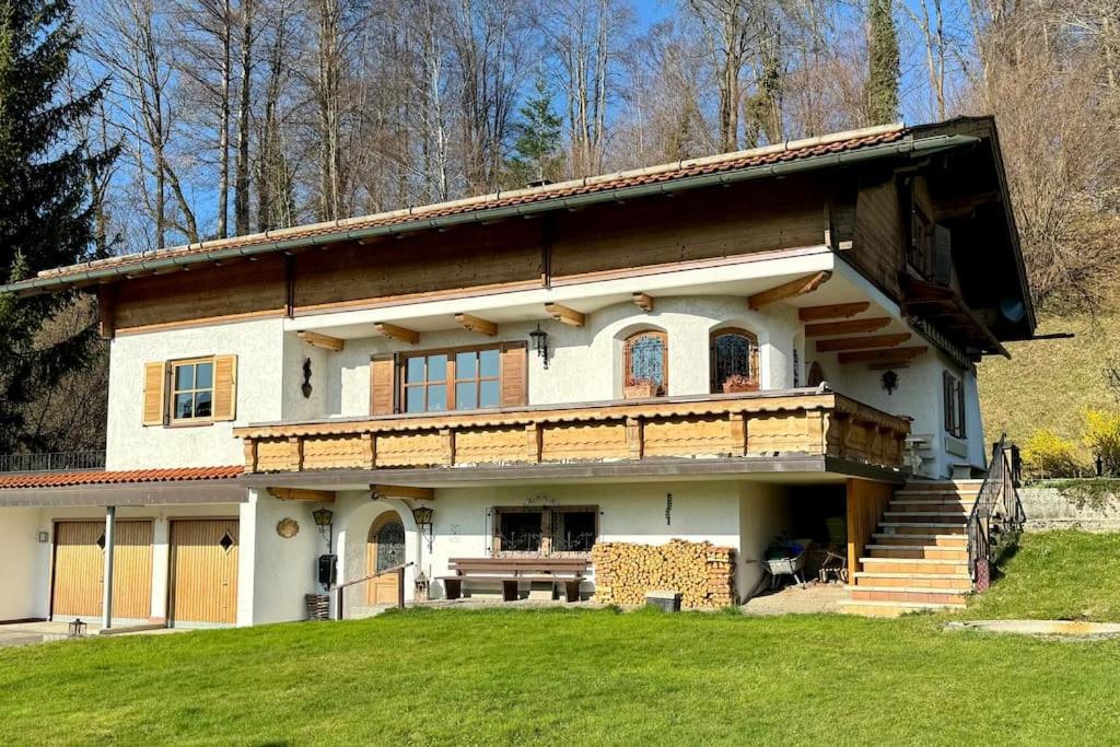 Romantisches Alpenchalet - Mit Sauna Und Kamin - Ruhig Und Zentral Bad Tolz Luaran gambar